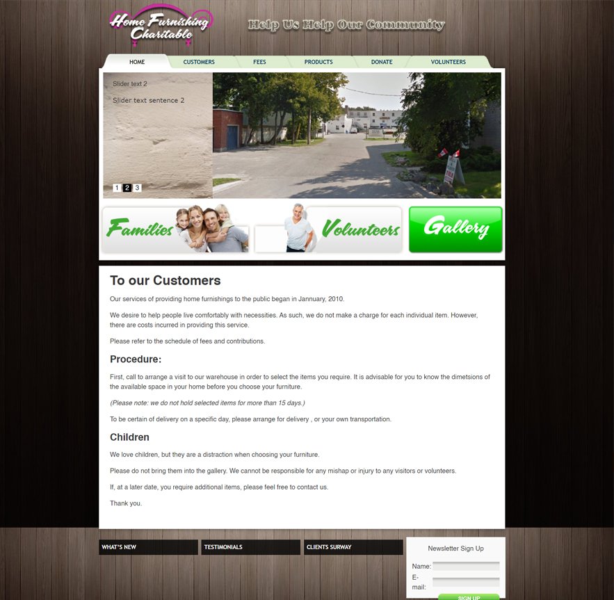 Home Furnishing Charitable